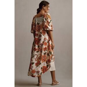 FARM Rio Multicolor Floral Tiger Blouse Tunic Medium